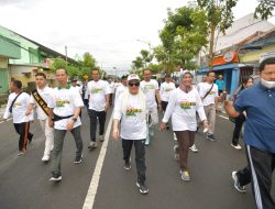 Meriahkan Hari RPL Desa, Kemendes PDTT dan Pemkab Bojonegoro Gelar Fun Walk