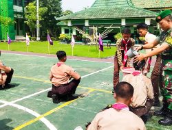 Anggota Baru Saka Wira Kartika Kodim Bojonegoro Dilantik