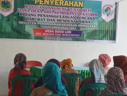 Desa Suco Lor Kecamatan Maesan Bondowoso Salurkan BLT DD Kemiskinan Ekstrim