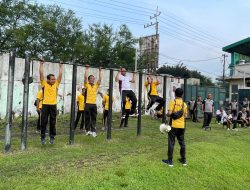 Anggota Polresta Sidoarjo dan Polsek Jajaran Jalani Tes Kesamaptaan Jasmani