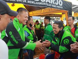 Polisi Sidoarjo Bersama Pengendara Ojol Siapkan Hotline Laporan Kamtibmas