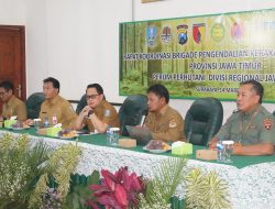 Perhutani Divre Jatim Gelar Rapat Koordinasi Karhutla bersama Pemprov Jatim
