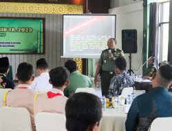 Tingkatkan Hubungan Silaturahmi, Kodim Bojonegoro Gelar Pembinaan Jaring Mitra Karib