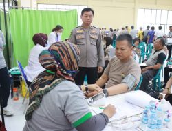 Polresta Sidoarjo Gelar Pemeriksaan Kesehatan Berkala Anggota