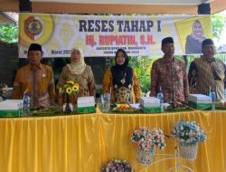 Anggota DPRD Kabupaten Mojokerto Hj. Rupiatin Gelar Reses Tahap I, Masyarakat Mengeluhkan Proses Perizinan