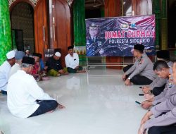 Kapolresta Sidoarjo Gelar Jumat Curhat di Masjid Sabilul Muttaqin
