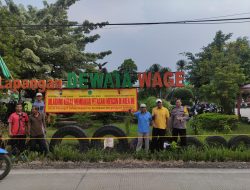 Polsek Taman Sebar Himbauan Larangan Nyalakan Petasan