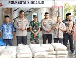 Polresta Sidoarjo Peduli Terhadap Renovasi Masjid