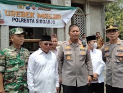 Grebek Masjid, Kapolresta Sidoarjo Bantuan Pembangunan Mushola Al – Baidowi Desa Kupang
