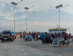 Uji Coba Dermaga Perhubungan Kalianget Berjalan Lancar