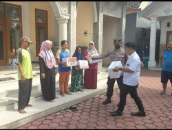 Polsek Krembung Peduli Guru TPQ