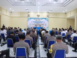 Tim Wasops Itwasum Polri Cek Pelaksanaan Operasi Ketupat di Polresta Sidoarjo