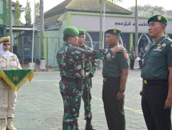 Periode April 2023, 60 Anggota Kodim Bojonegoro Naik Pangkat
