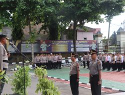 Kapolres Wonogiri Pimpin Korp Raport Kenaikan Pangkat Pengabdian