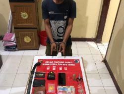 Sat-Resnarkoba Polres Bima Ciduk Tersangka Pengedar Narkoba