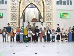 Peringati Nuzulul Qur’an, Polresta Sidoarjo Gelar Pengajian dan Satuni Anak Yatim Piatu