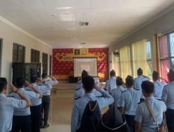 Lapas Kelas ll A Kotabumi Ikuti Apel Bersama Kemenkumham, Kesiapan Pengamanan Mudik Hari Raya Idul Fitri 1444 H