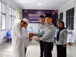 498 WBP Lapas Kelas IIA Kotabumi dapatkan Remisi Lebaran 2023