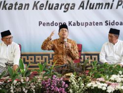 Pelantikan PC IKAPETE Sidoarjo, Bupati : Santri Bisa Jadi Presiden dan Wakil Presiden