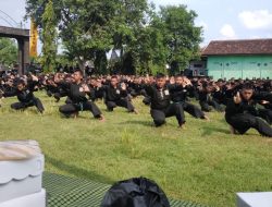 PSHT Ranting Babadan Cabang Ponorogo adakan Ujian Kenaikan Tingkat Sabuk