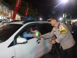 Kapolresta Sidoarjo Cek Puncak Arus Balik di Tol Sidoarjo