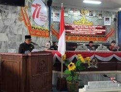 Pansus DPRD Lampung Utara Gelar Sidang Paripurna, Dilanjut Pembahasan LKPJ TA 2022