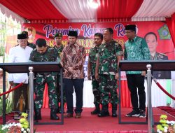 Bupati Sidoarjo Gus Muhdlor Dampingi KASAD Jenderal TNI Dudung Abdurachman dan Wagub Jatim Resmikan Makam Aulia Sono Buduran