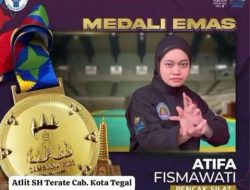 Atifa Fismawati Warga SH Terate Cabang Tegal Raih Medali Emas di Sea Games 2023