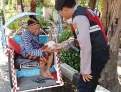 Sat Samapta Peduli, Patroli sambil Berbagai  Terus Dimasifkan Sat Samapta Polresta Sidoarjo