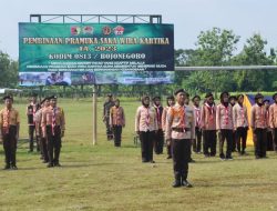 Perjusami resmi dibuka, Dandim Bojonegoro : Selalu Pedomani Jiwa Pramuka Sejati