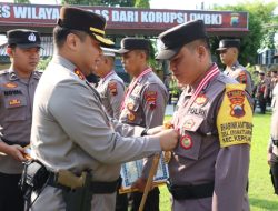 Bantu Keberhasilan OKC 2023, Polres Brebes Beri Penghargaan Kepada 10 Personel Berprestasi