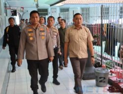 Kapolres Bondowoso Melaksanakan Pengecekan ke Lapas II B Bondowoso, Pastikan Situasi Tetap Kondusif