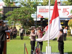 Polres Brebes Gelar Upacara Peringati Hari Kebangkitan Nasional