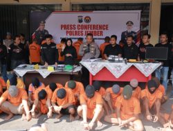 Operasi Sikat Semeru 2023, Polres Jember Berhasil Ungkap 187 Kasus Dengan 57 Tersangka