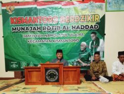 MWC NU Kismantoro Wonogiri Gelar Pengajian Akbar, Kismantoro Berdzikir