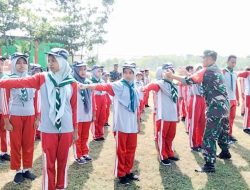 Gelar Penguatan Bela Negara, TNI di Bojonegoro Harapkan Generasi Muda Berkarakter Baik dan Tangguh