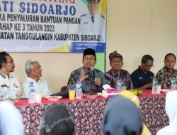 Bupati Sidoarjo Pastikan Keluarga Pra Sejahtera Terimah Bantuan dari Pemerintah