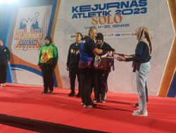 Atlit Resti Rahmadhani dari Bojonegoro Raih Juara 3 Cabor Tolak Peluru di Kejurnas Atletik 2023