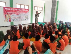 Serentak, TNI Kodim Bojonegoro Gelar Penguatan Bela Negera di Tiga Lokasi