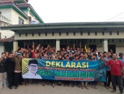 Pemuda Melenial Mojopahit Mojokerto Gelar Deklarasi Dukung Gus Muhaimin Sebagai Capres 2024
