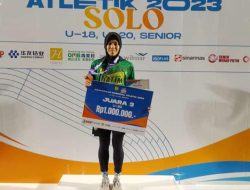 Atlet Bojonegoro Bawa Pulang 5 Medali dari Kejurnas Atletik 2023