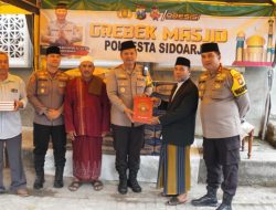 Jumat Curhat Polresta Sidoarjo Lebih Dekat Masyarakat Dengan Tebar Manfaat