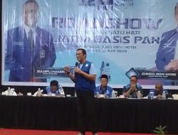 Road Show Ketua DPW PAN Jatim di Bondowoso