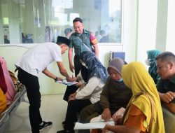 Wujudkan Keluarga Sehat dan Sejahtera, Kodim Bojonegoro gelar KB Kesehatan Gratis
