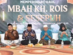 Haul Kyai Rois ke 102, Gus Muhdlor: Warga Desa Punggul Gedangan Tidak Melupakan Jasa Ulama