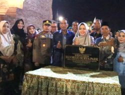 Bupati Mojokerto Resmikan RTH Sidorejo Surya Park dan Penyerahan NIB Kepada UMKM