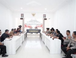Jajaran Polres Ponorogo dan Dandim Gelar Silaturahmi Bersama FKPSB