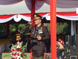 Kapolresta Cirebon dan Forkompimda Ikuti Upacara Hari Bhayangkara ke-77 di Stadion Ranggajati