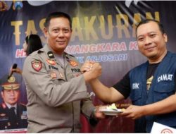 Memperingati Hari Bhayangkara ke-77, Polsek Arjosari Polres Pacitan Gelar Tasyakuran