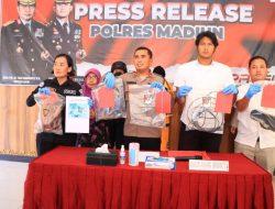 Satreskrim Polres Madiun Berhasil Meringkus Pelaku Pembunuhan Wanita di Kamar Kost